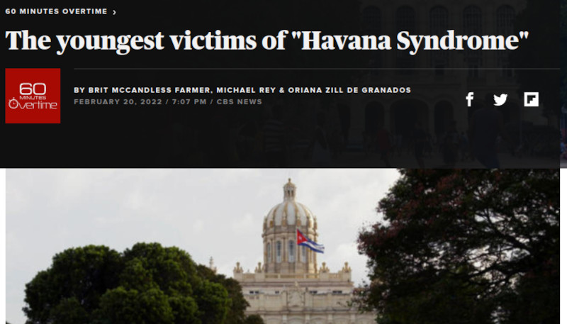 Youngest victims of the Havana Syndrome